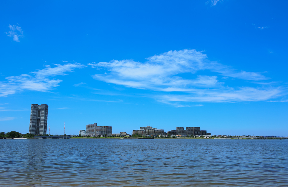 福岡市アイランドシティ/海に抱かれる景観