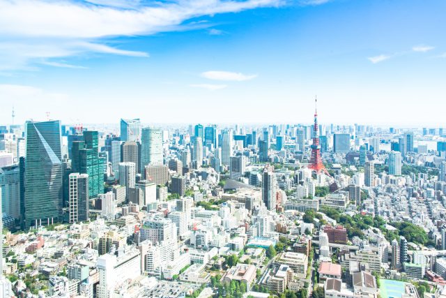 東京の街並み