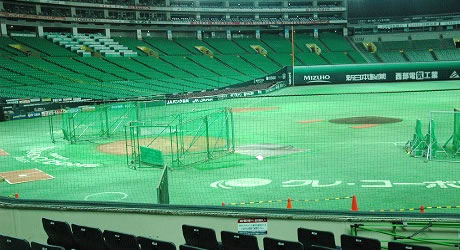 医師プレゼントソフトバンク1塁側からの眺め